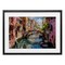 Stupell Industries Reflections of Venice Framed Print Under Glass, design by LSR Creative Studio